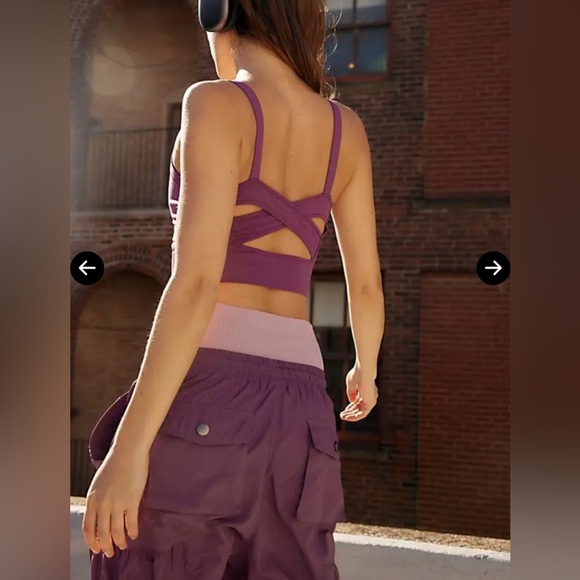 Free People Good Karma Scoop Neck Bra xs/s - Picture 4 of 8